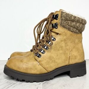 Mia Maylynn Lace Up Boot 7.5